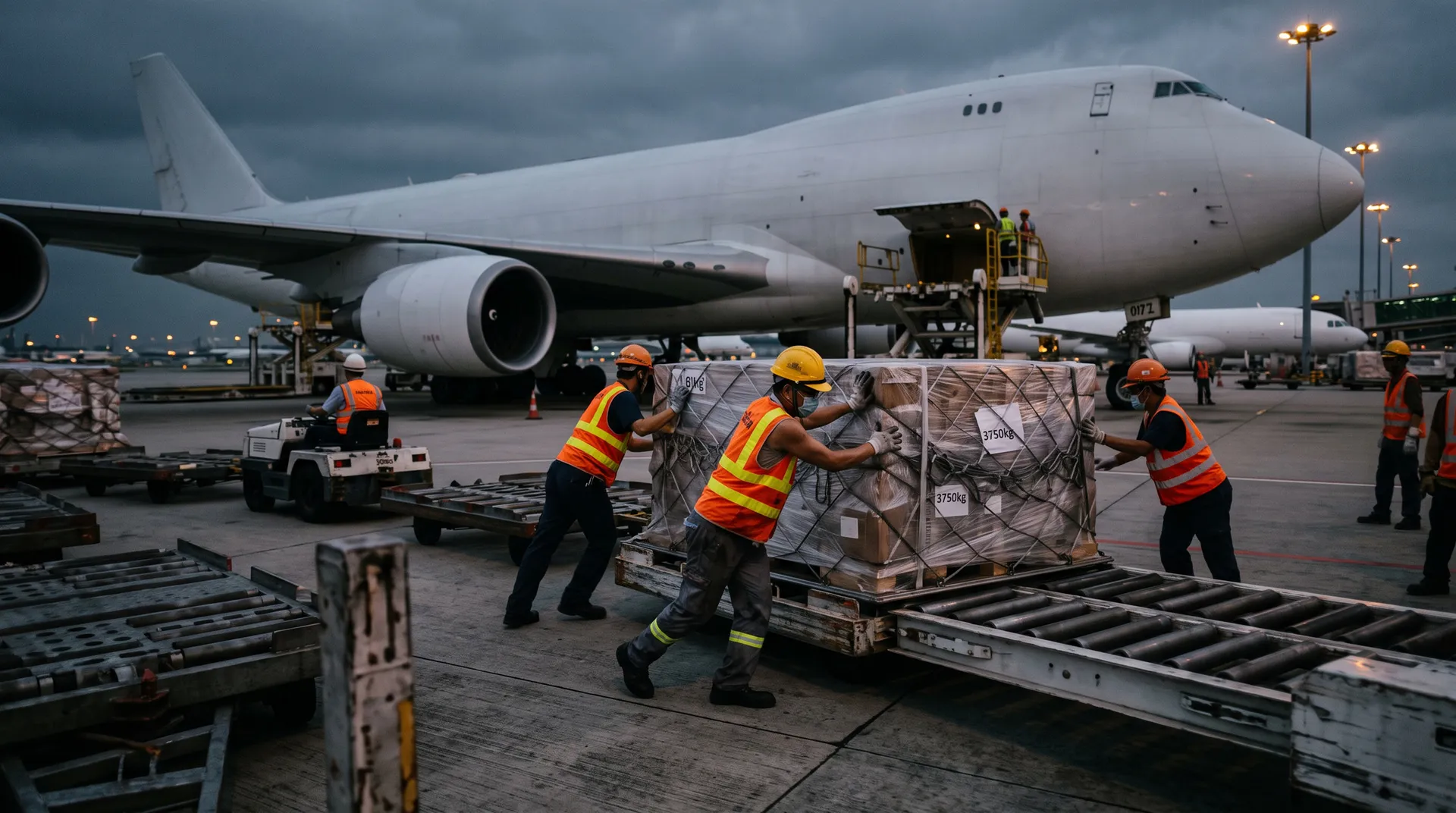 Air freight from Hong Kong to Europe rose in price by 8.8% over the year