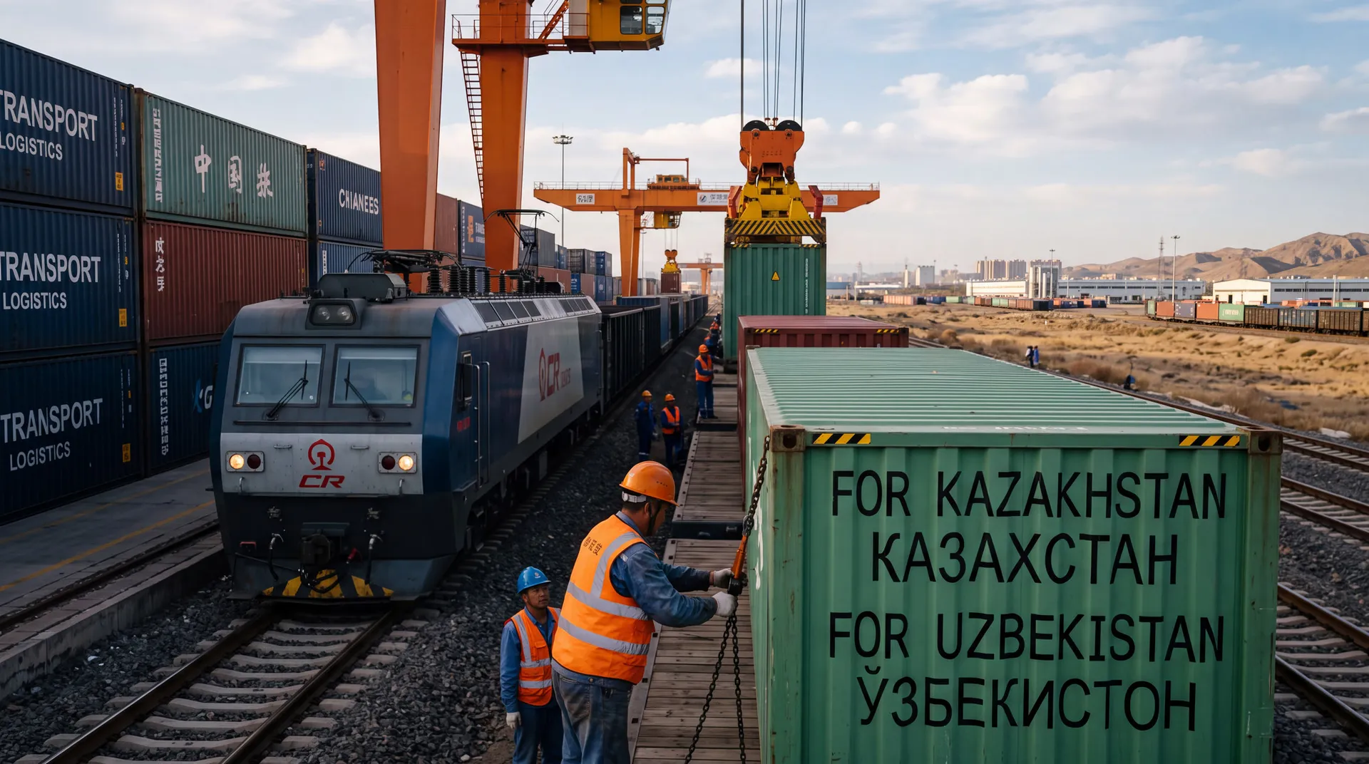 FESCO launches container trains from Urumqi to Kazakhstan and Uzbekistan