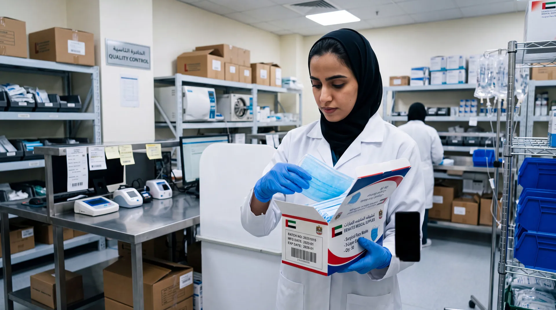 UAE recalled a batch of Chinese Ningbo ETDZ masks due to contamination