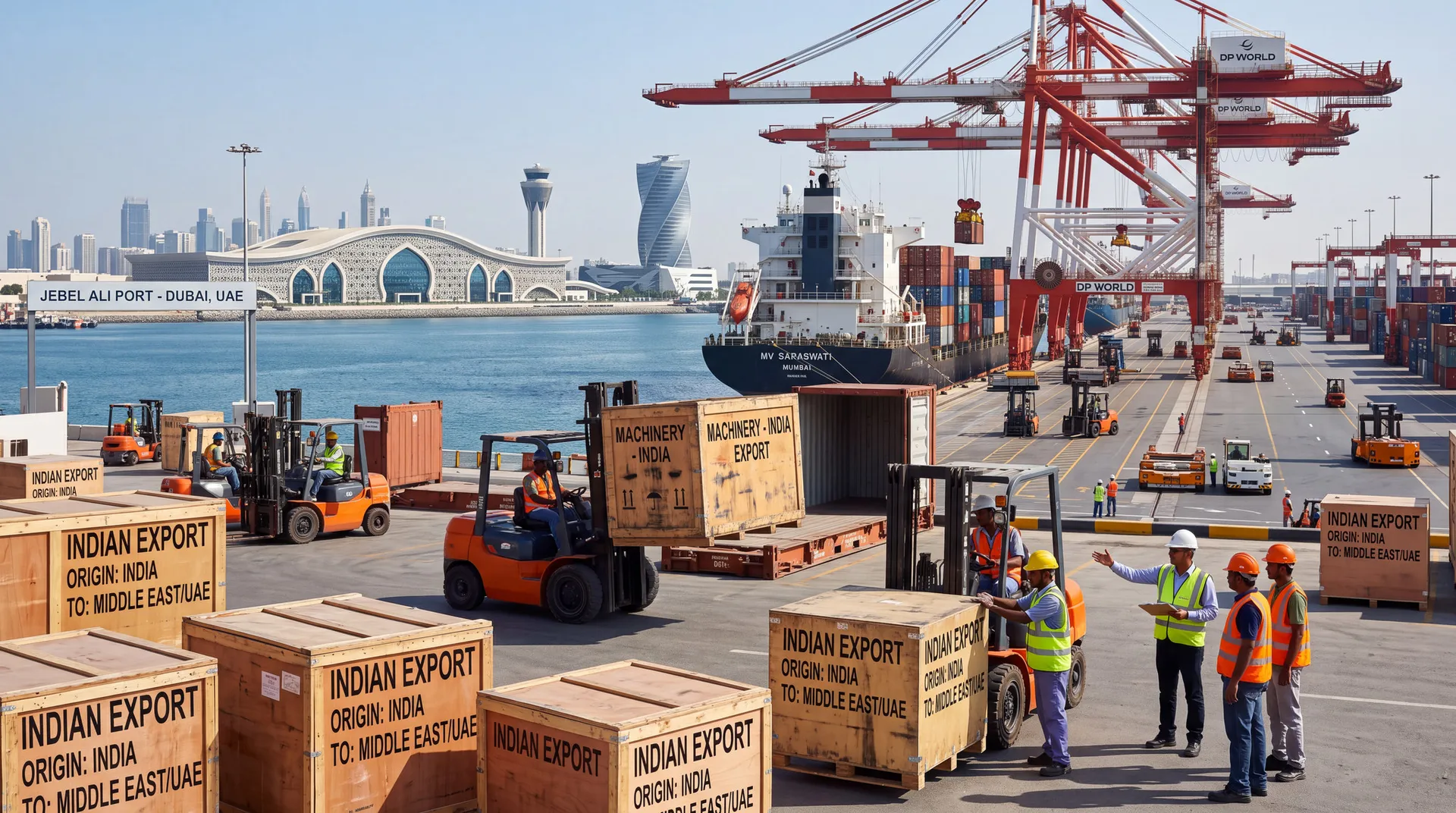 India has extended insurance coverage for exports to the Middle East until March 2027