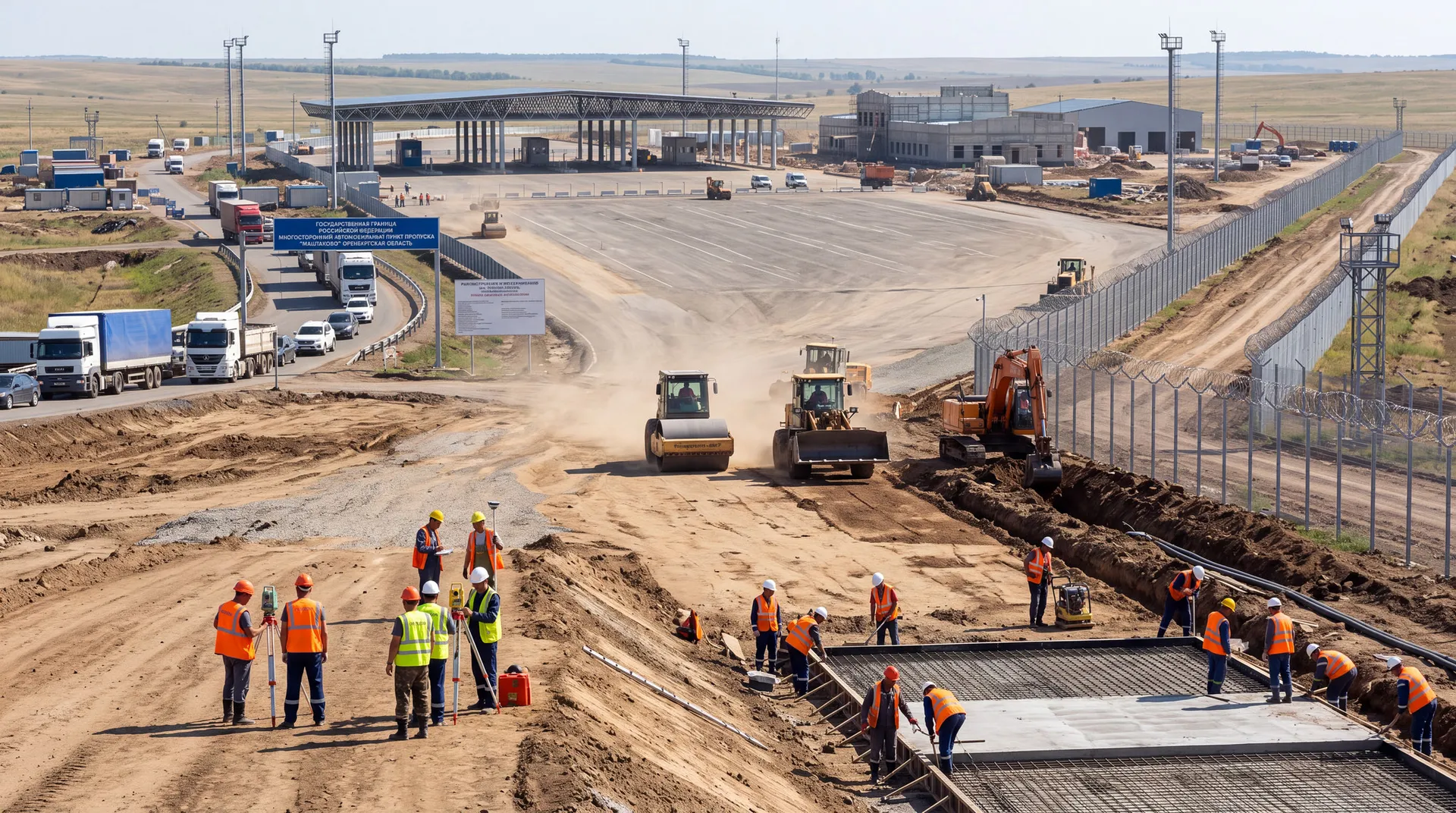 Mashtakovo checkpoint will be expanded from 10 to 36 lanes by 2028